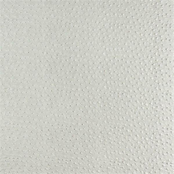 Designer Fabrics 54 in. Wide Pearl Raised Emu Faux Leather Vinyl Fabric G857